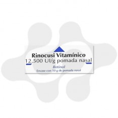 RINOCUSI VITAMÍNICO 12.500 UI/G POMADA NASAL, 1 TUBO DE 10 G