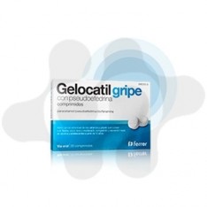 GELOCATIL GRIPE CON PSEUDOEFEDRINA COMPRIMIDOS, 20 COMPRIMIDOS